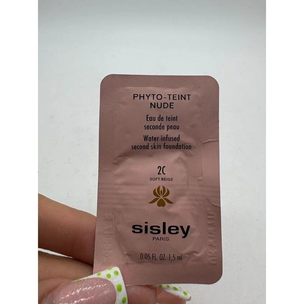 Sisley Paris Phyto-Teint Nude Foundation Sample 2C Soft Beige 1.5ml 0.05oz